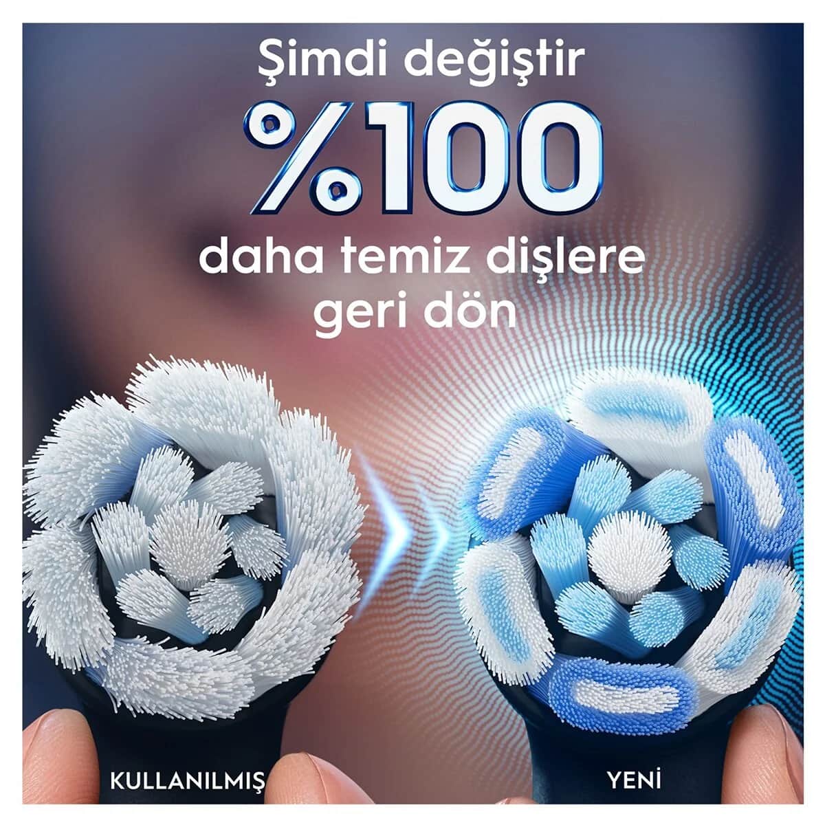 رؤوس فرشاة أسنان أورال-بي آي أو الترا كلين 6 قطع Oral-B
