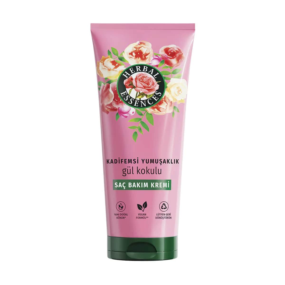 Herbal Essences كريم العناية بالشعر برائحة الورد من هيربل إسنسز، نعومة مخملية، 250 مل