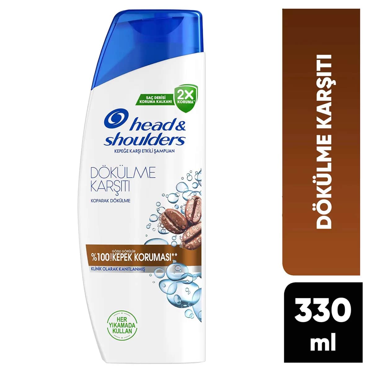Head &amp; Shoulders شامبو هيد آند شولدرز المضاد لتساقط الشعر بتأثير الكافيين 330 مل