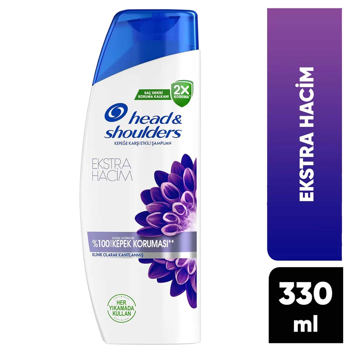 Head &amp; Shoulders شامبو هيد آند شولدرز لكثافة إضافية مضاد للقشرة للاستخدام اليومي 330 مل