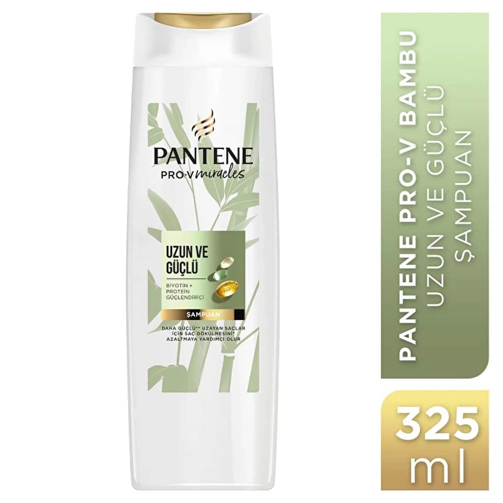 Pantene شامبو بانتين برو-في ميراكلز طويل وقوي 325 مل