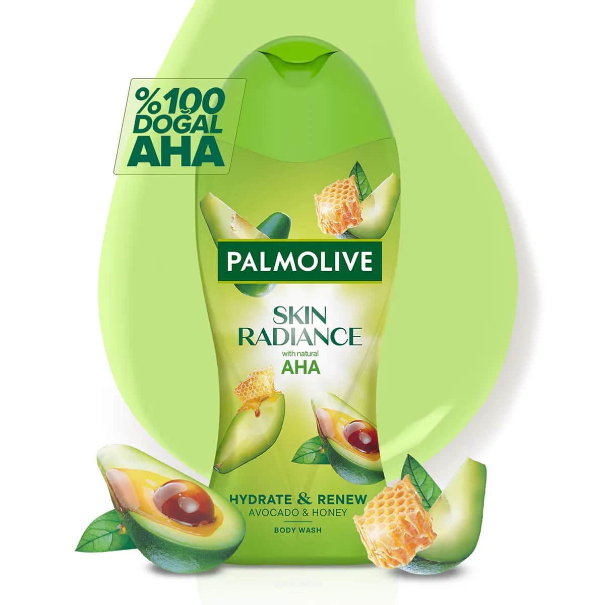 Palmolive بالموليف سكين راديانس بالأفوكادو والعسل 450 مل