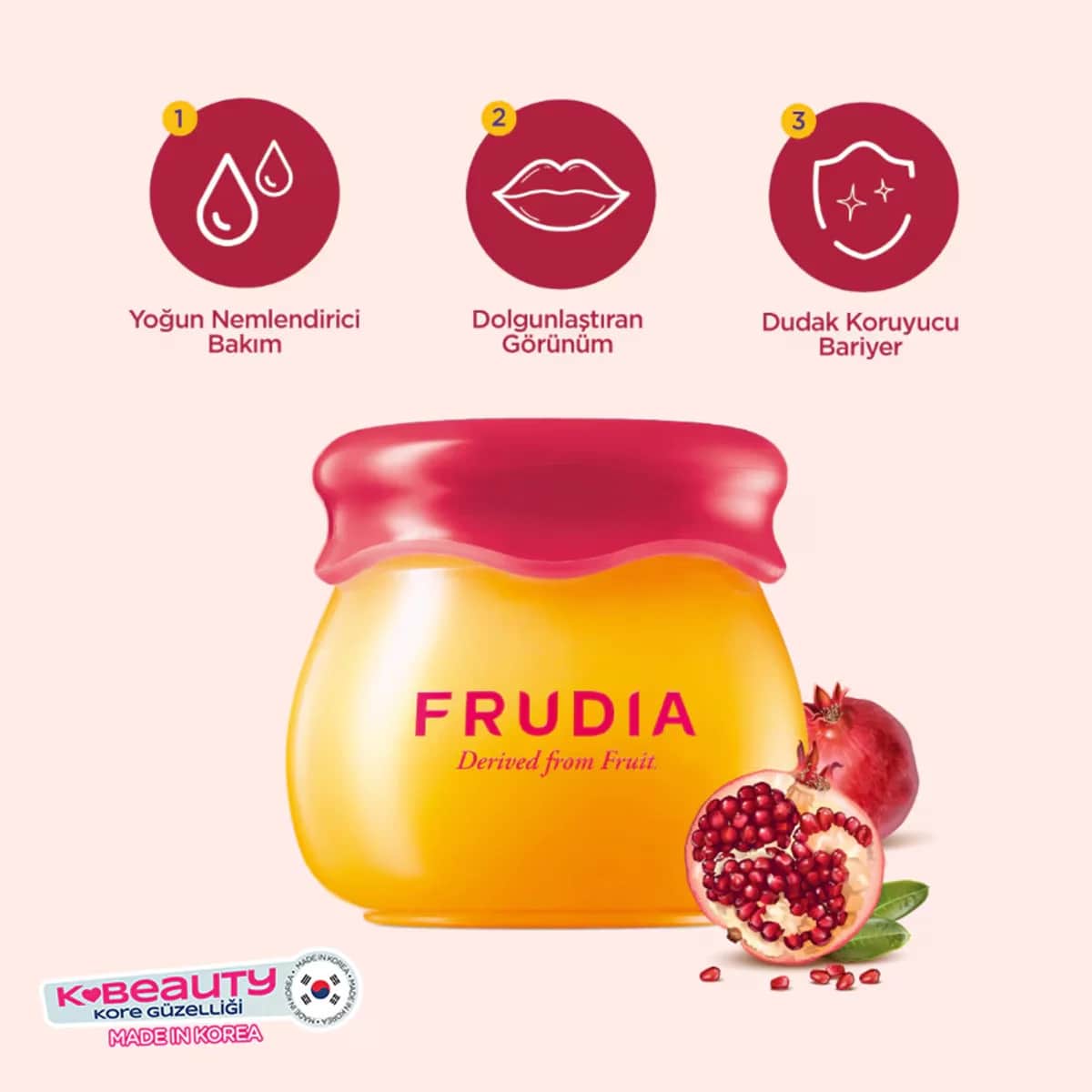 Frudia مرطب شفاه فروديا بنكهة الرمان 10 جم