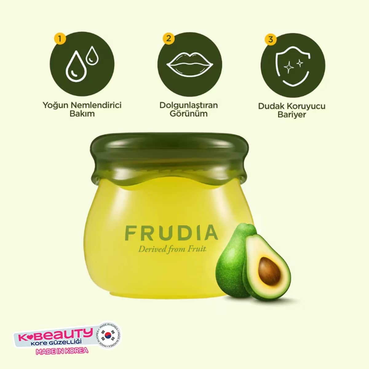 Frudia مرطب شفاه فروديا أفوكادو سيكا مرطب ومصلح 10 مل