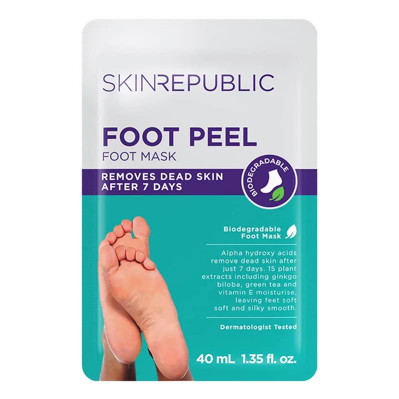 Skin Republic قناع تقشير القدمين من سكين ريبابليك 40 مل