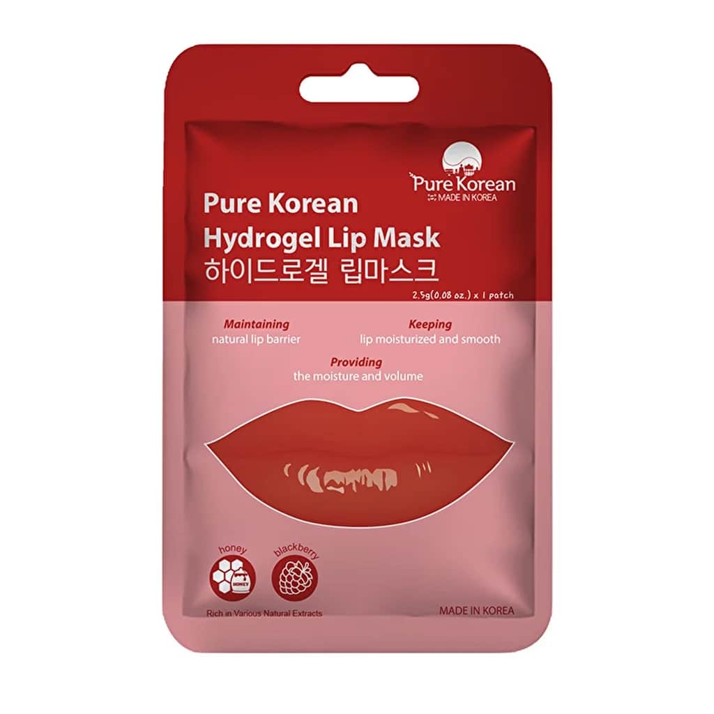 Pure Korean قناع الشفاه الكوري الهيدروجيل النقي