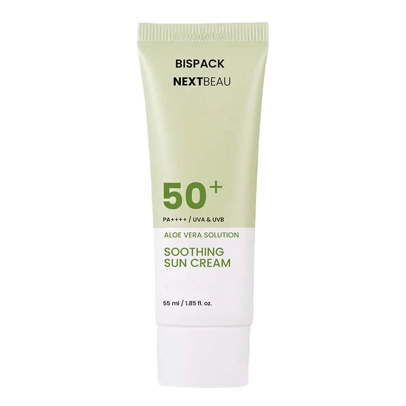 كريم الشمس المهدئ بالصبار SPF50+ 55 مل من نكس باو Next Beau