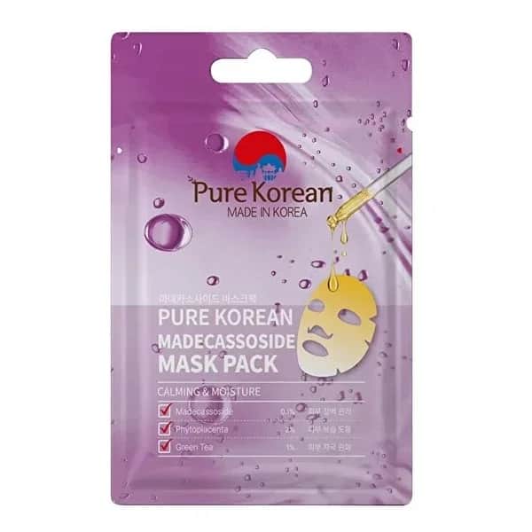 Pure Korean قناع مادكاسوسيد الكوري النقي 1 قطعة
