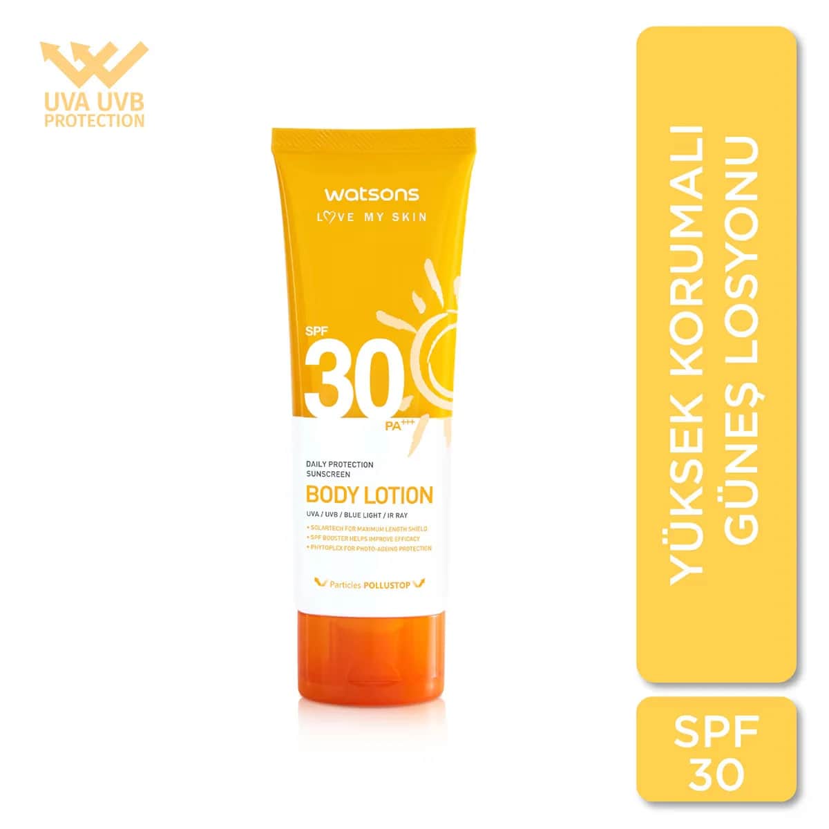 Watsons لوشن الجسم واتسونز للحماية اليومية بعامل حماية من الشمس 30، 100 مل