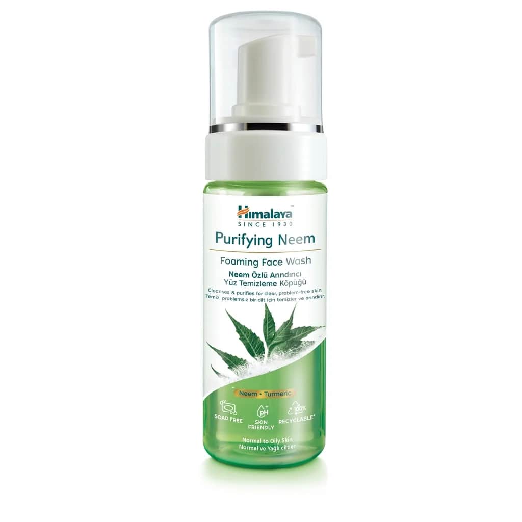 Himalaya رغوة تنظيف الوجه المنقية بزيت النيم من هيمالايا 75 مل
