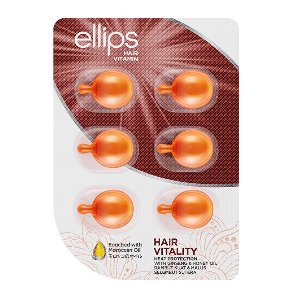 Ellips كبسولات فيتامين 6 لتنشيط الشعر من إليبس