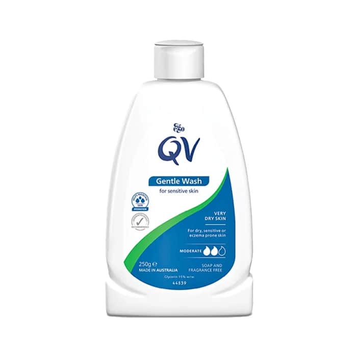 QV غسول ملطف للبشرة الحساسة من كيو في 250 مل