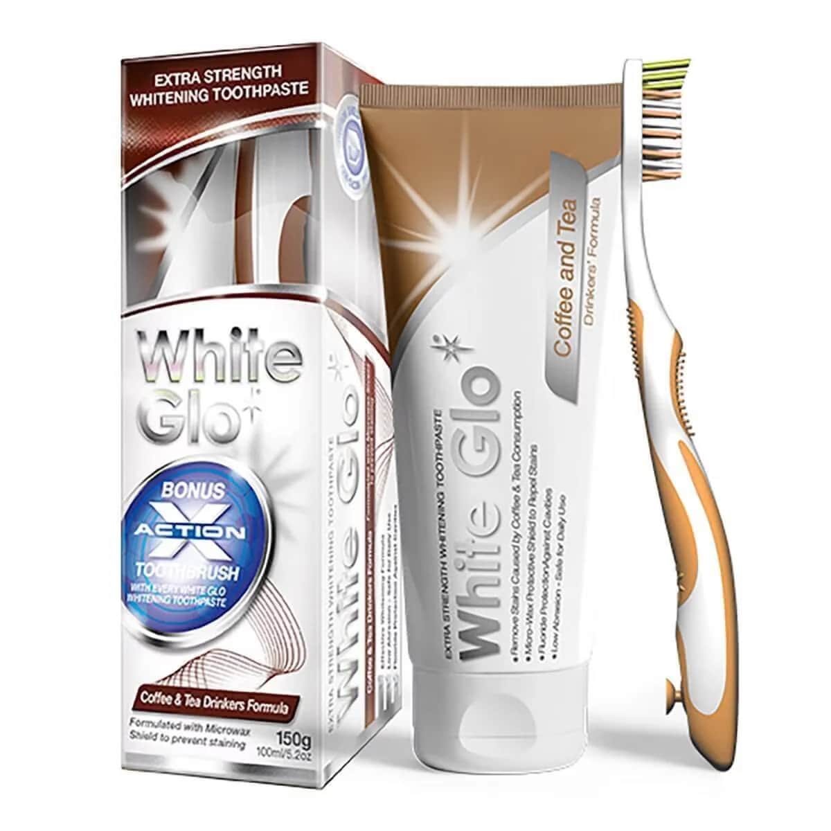 White Glo معجون أسنان وايت جلو لتبييض البقع 100 مل