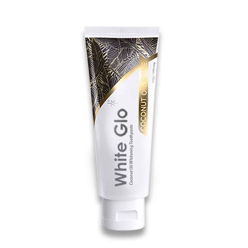 White Glo معجون أسنان وايت جلو بخلاصة جوز الهند لتبييض الأسنان 120 مل