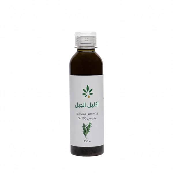 Herb and Oil زيت اكليل الجبل من عشبة وزيت 250 مل