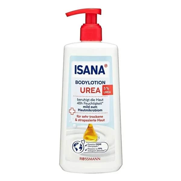 Isana لوشن الجسم إيزانا 5% يوريا 300 مل