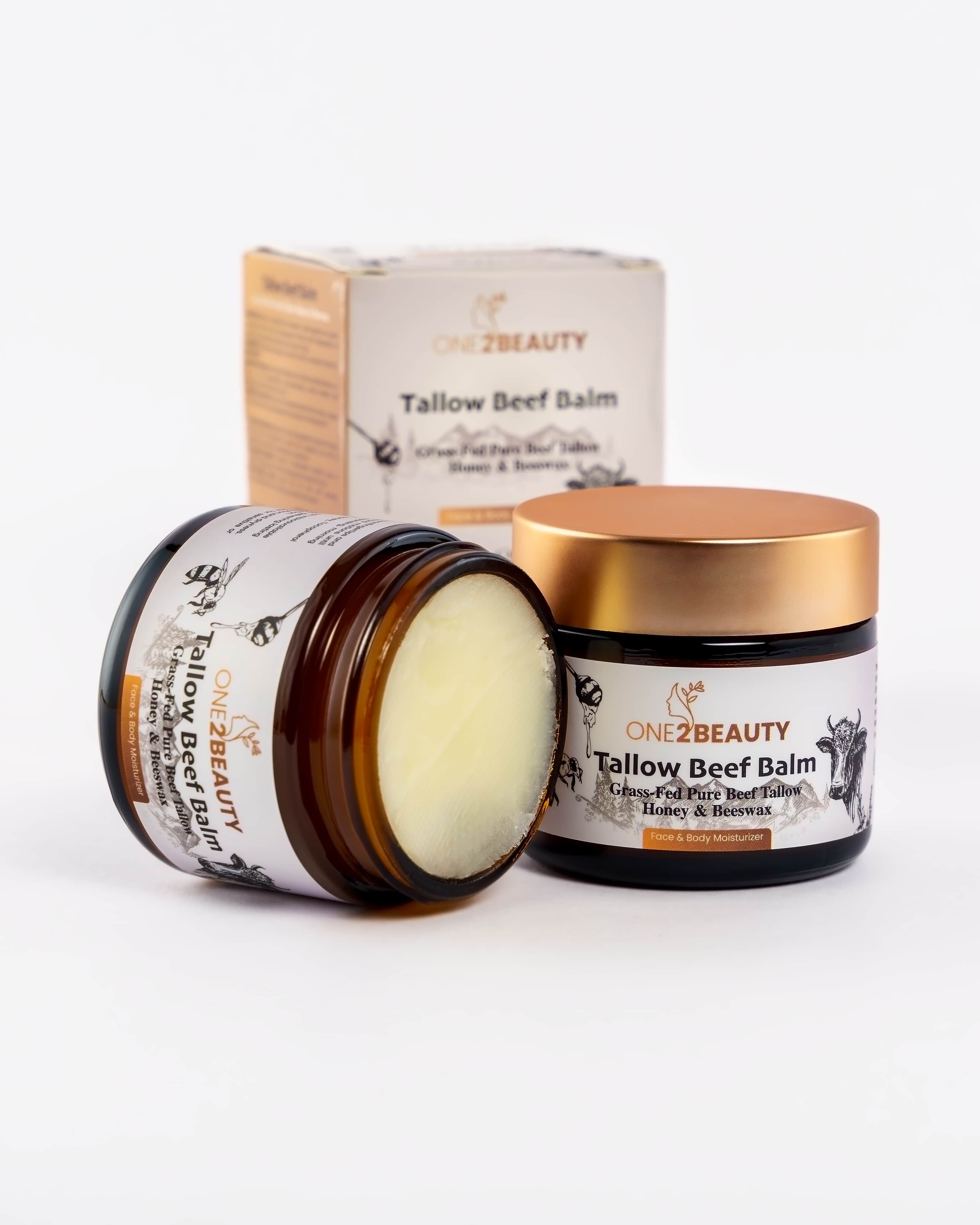 Масло для тела и кожи с говяжьим жиром от One2Beauty – 60 г