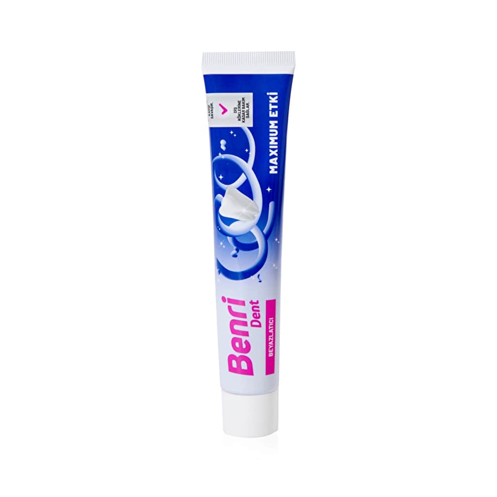 Benri Dent Whitening Toothpaste with Fluoride &amp; Clove Oil 75ml