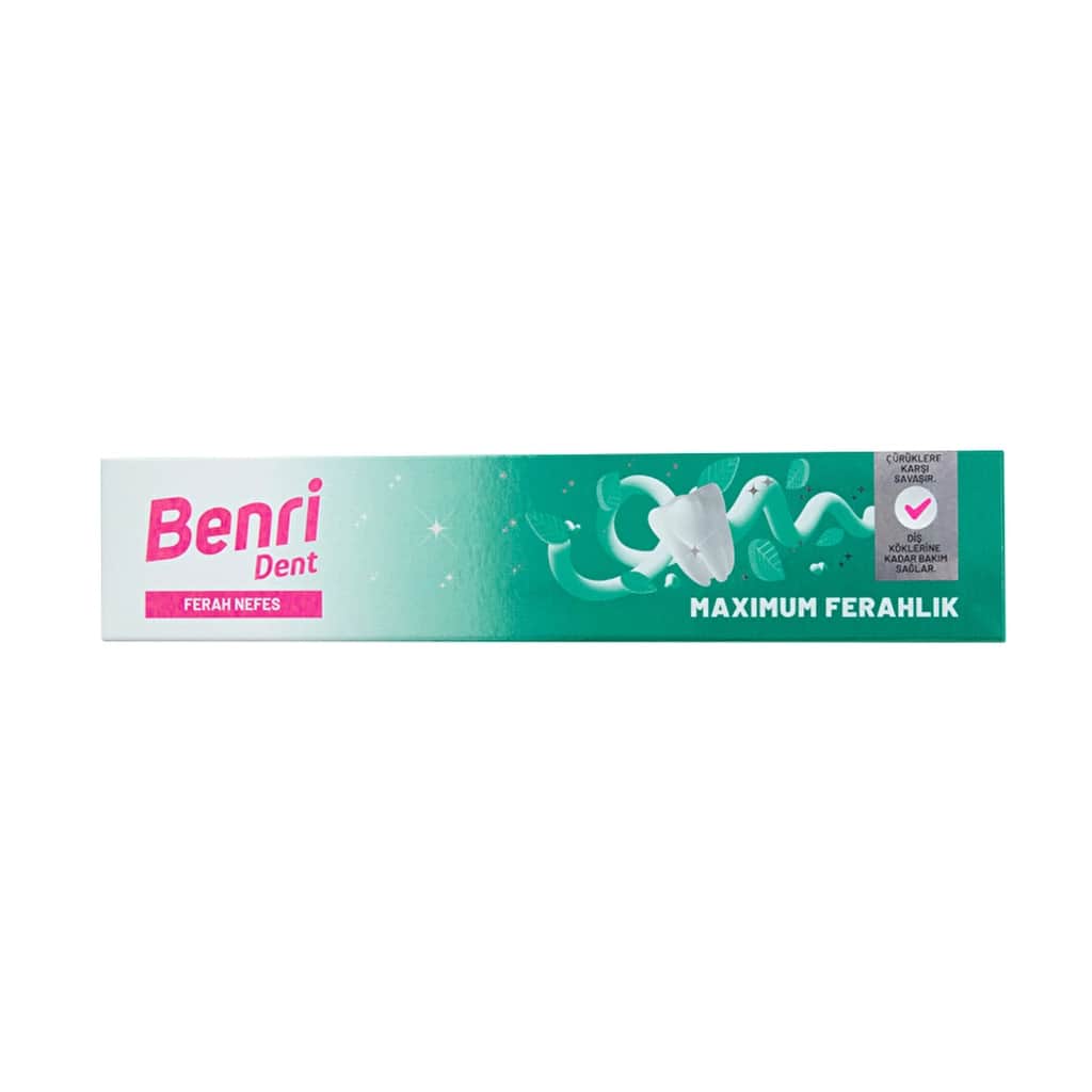 Benri Dent Fresh Breath Toothpaste 75ml - Minty Clean &amp; Fluoride