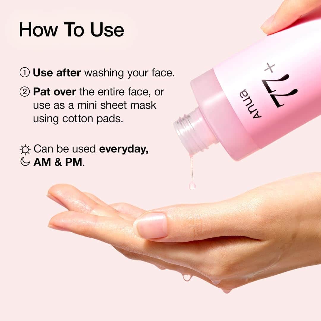 Peach Niacin Essence Toner +77 by Anwa 250ml