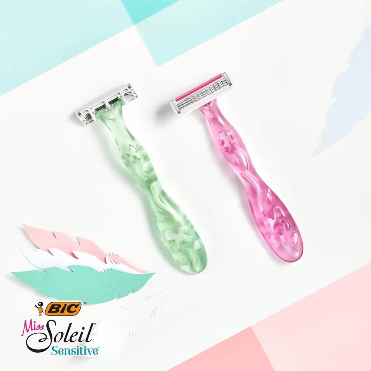 Бритва женская Bic Miss Soleil Sensitive 3 лезвия 3 штуки