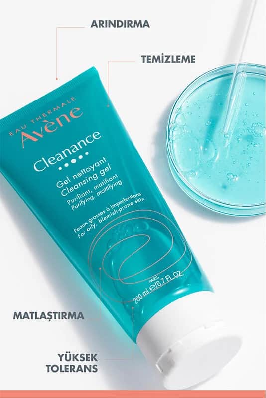 Гель для умывания Avene Cleanance для комбинированной и жирной кожи 200 мл