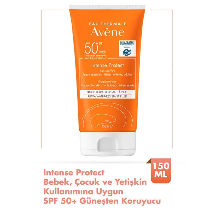 سائل واقي شمس مكثف SPF50+ 150 مل من او ثيرمال Eau Thermale Avene