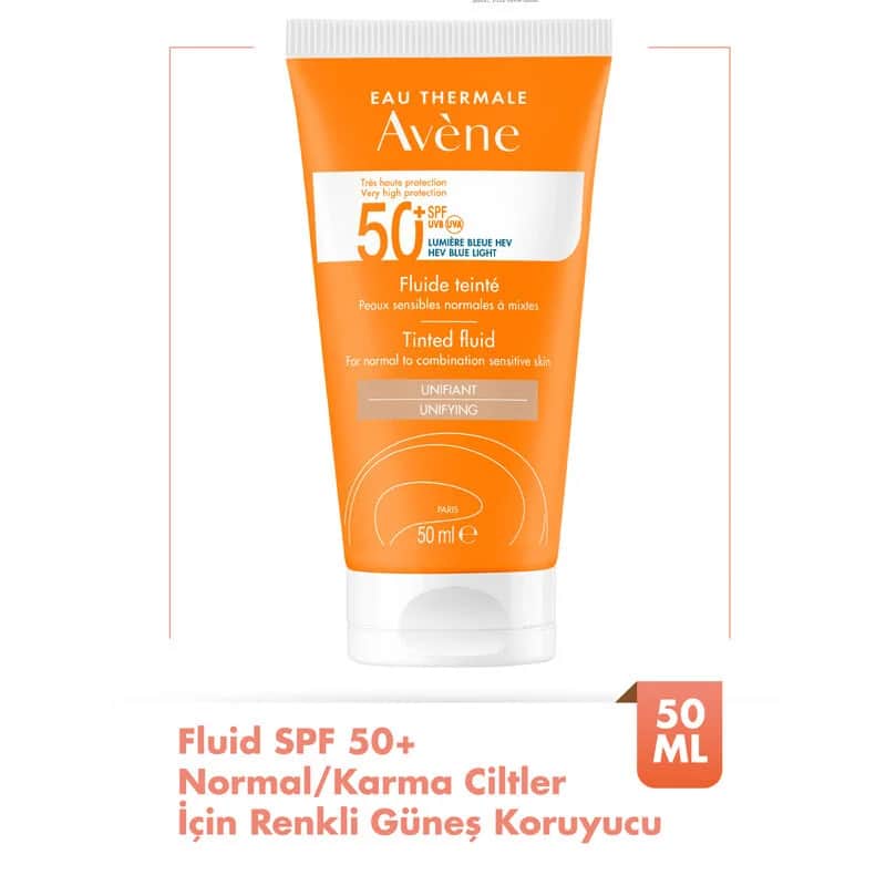 Avene Solaire SPF 50+ Tönende Fluid 50 ml