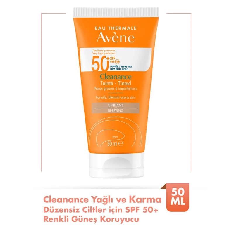 كريم واقي شمس ملون SPF 50+ 50 مل من او ثيرمال Eau Thermale Avene