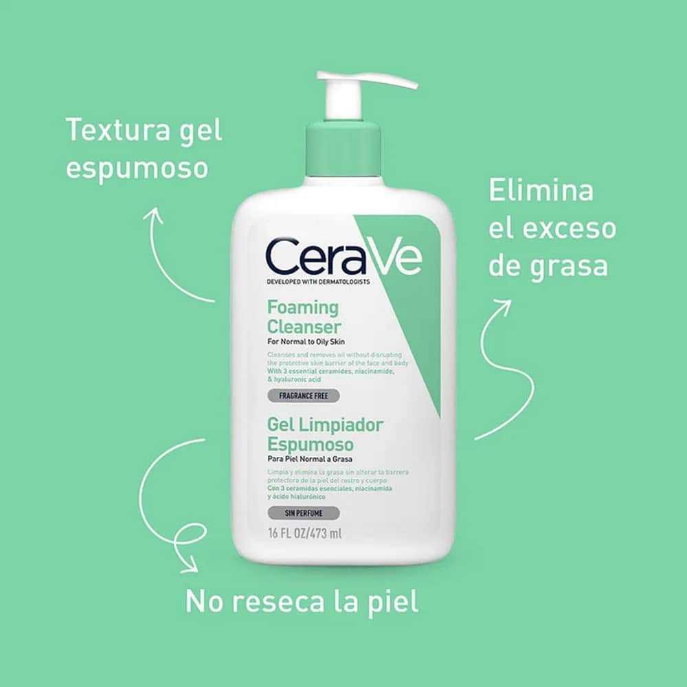 Cerave منظف ​​رغوي سيرافي 473 مل