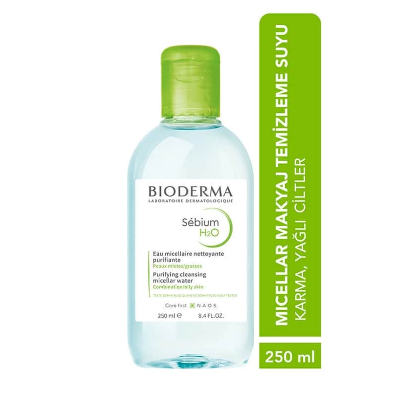 Bioderma Sebium H2O Make-up Entferner für fettige Haut 250 ml
