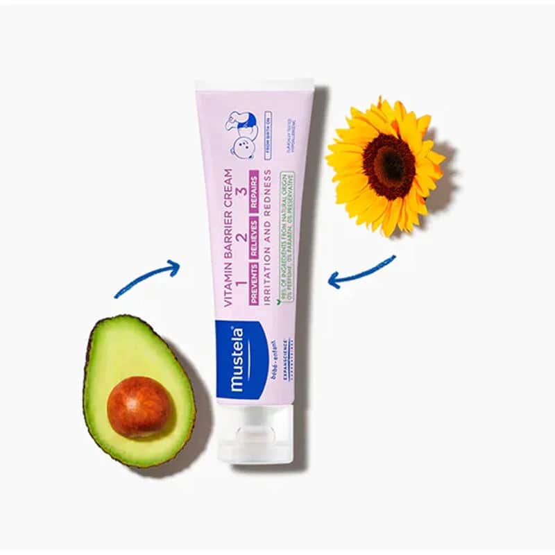 Mustela 1 2 3 Vitamin Barriercreme 100ml