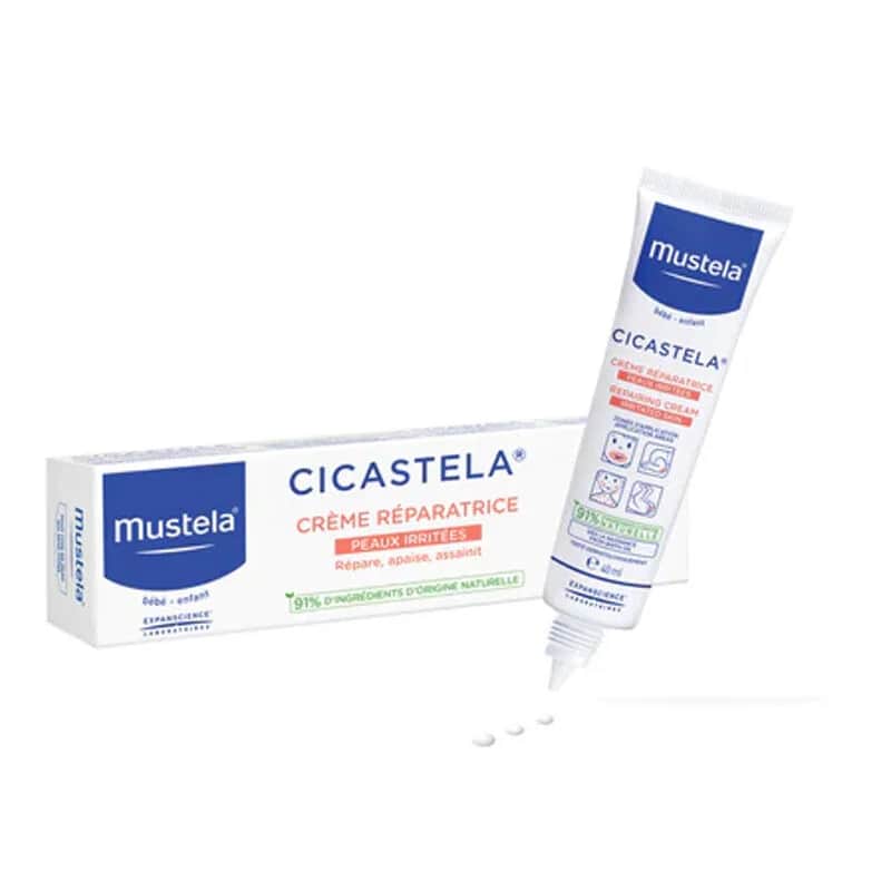 Mustela Cicastela Reparaturcreme für irritierte Babyhaut 40ml