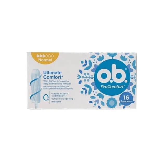 O.b Procomfort Tampons Normal 16 pcs