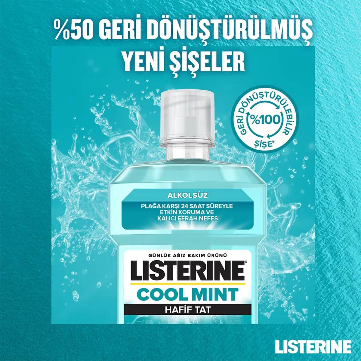 Listerine Cool Mint Mundspülung 500 ml