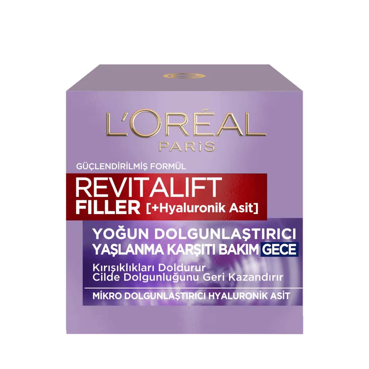L'Oreal Paris كريم لوريال باريس ريفيتاليفت فيلر المرطب الليلي 50 مل