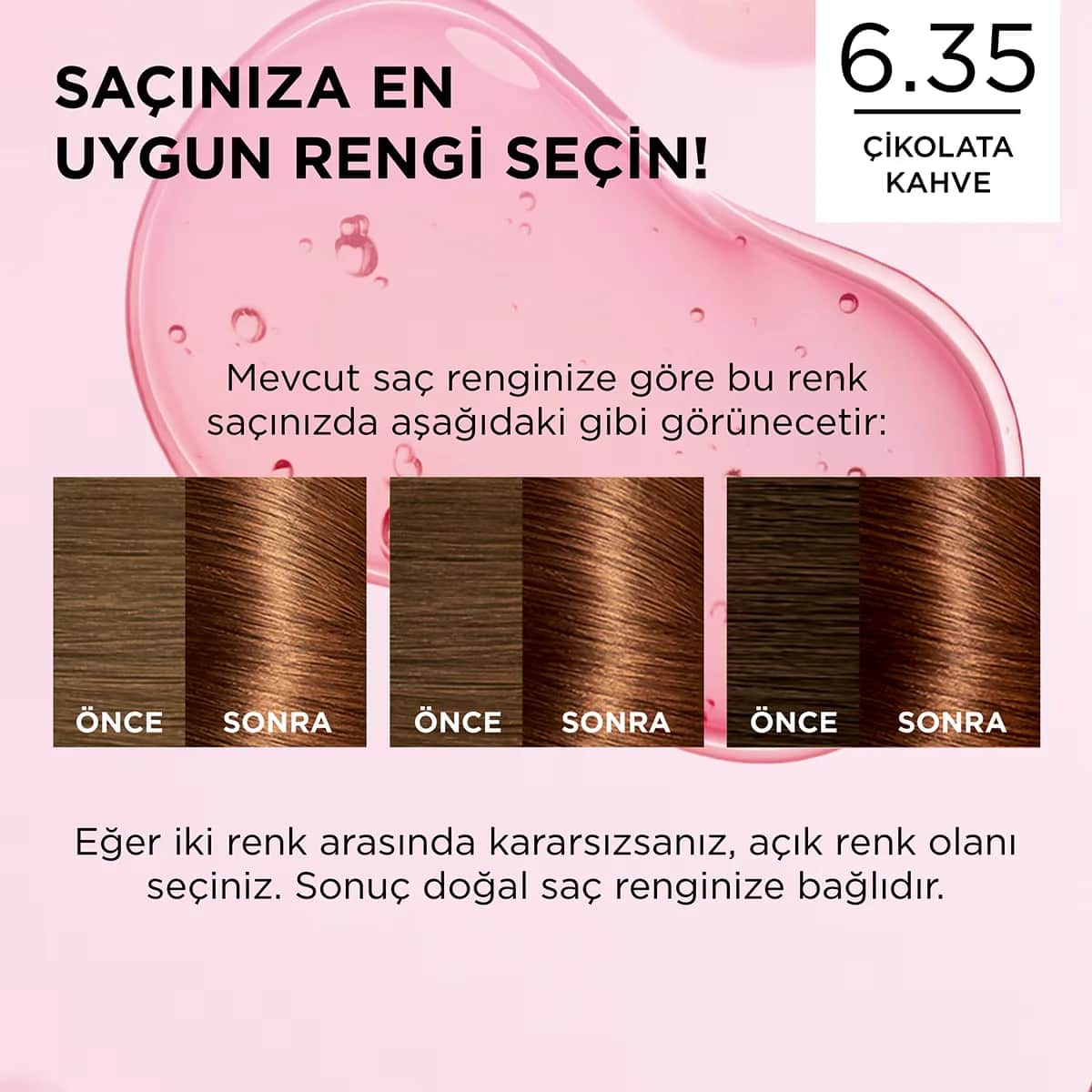 L'Oreal Paris صبغة شعر لوريال باريس إكسلنس كريم 6.35 بني شوكولاتة