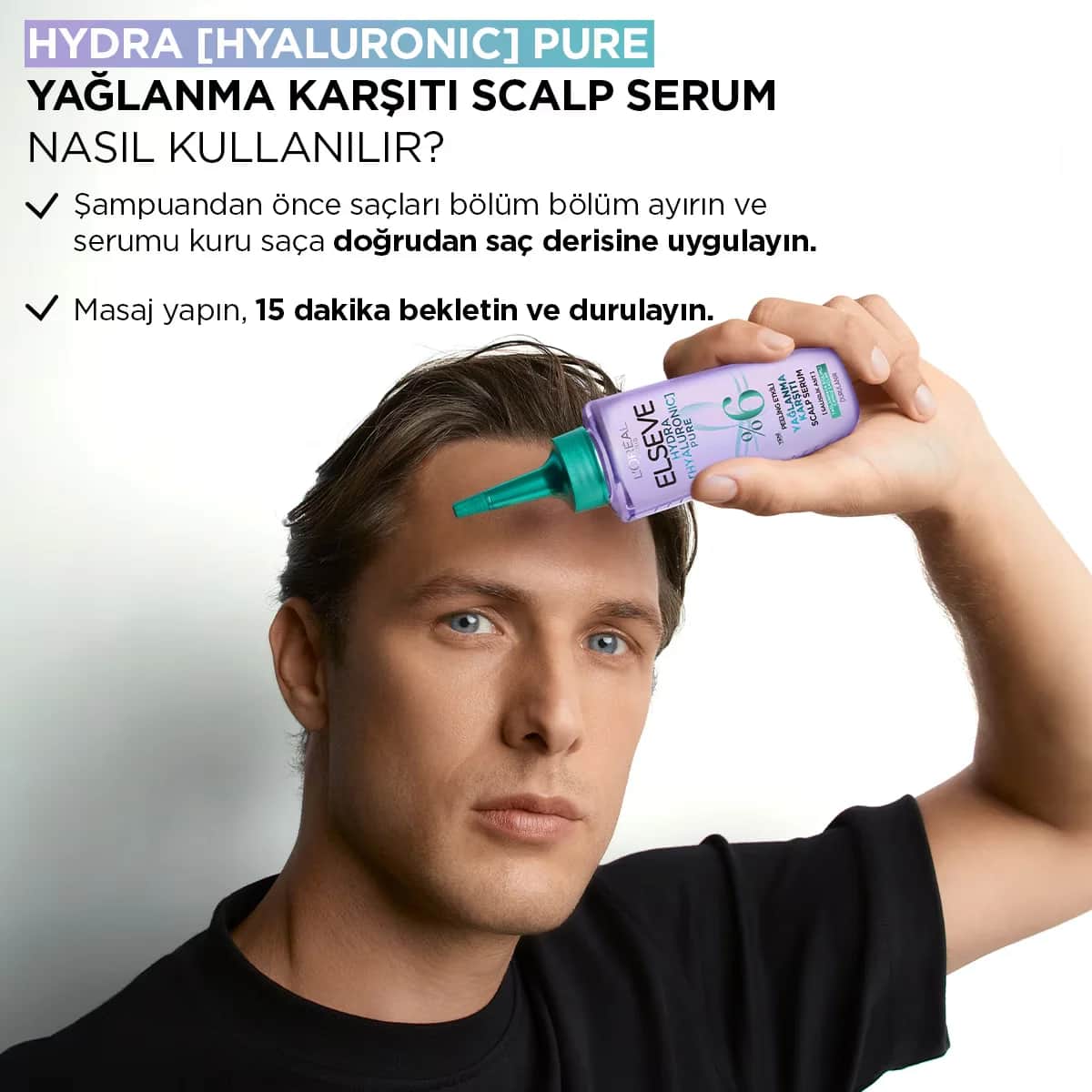 Elseve Hydra Hyaluron Pure Anti-Fett Serum 102ml