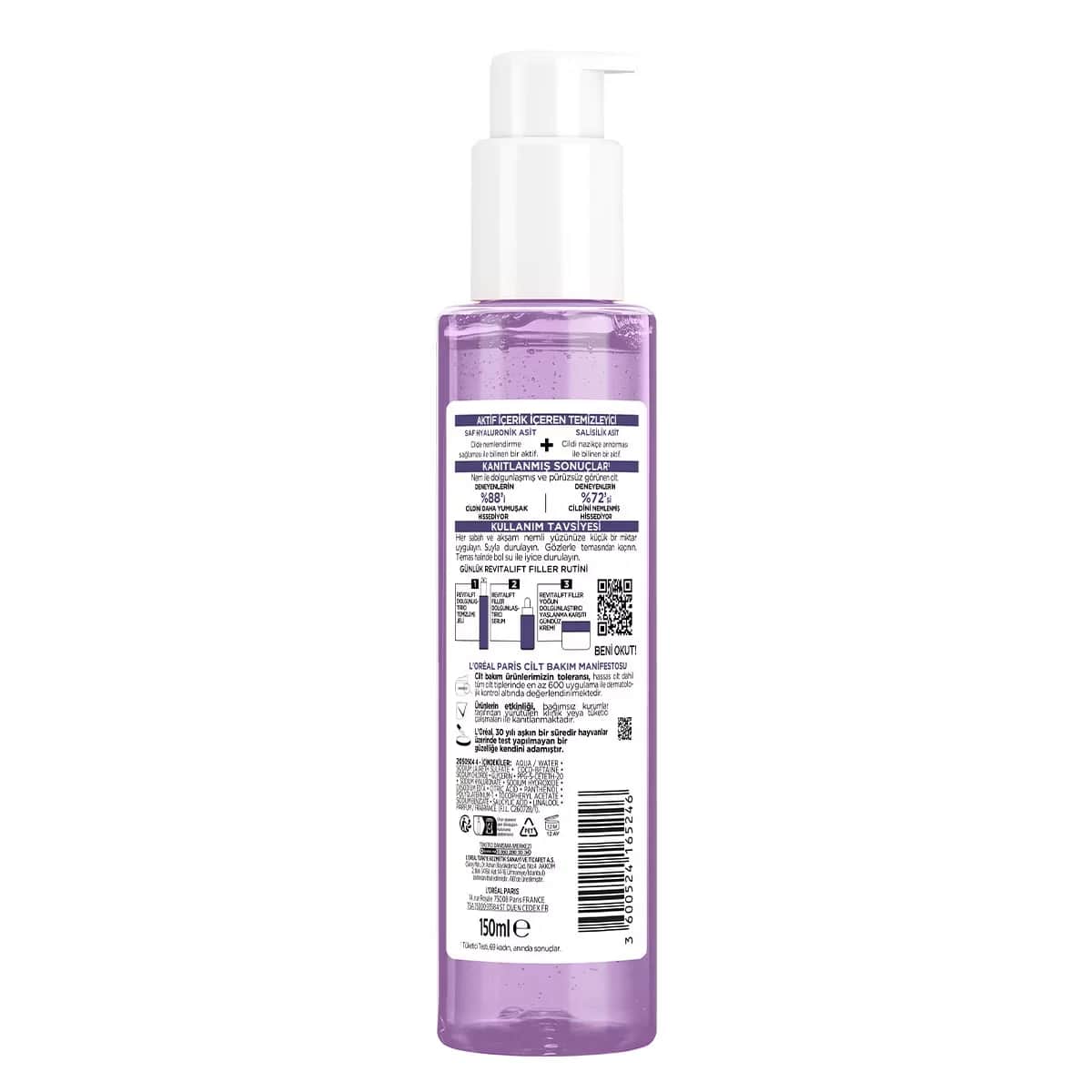 L'Oréal Paris Revitalift Hyaluronsäure Reinigungsgel 150ml