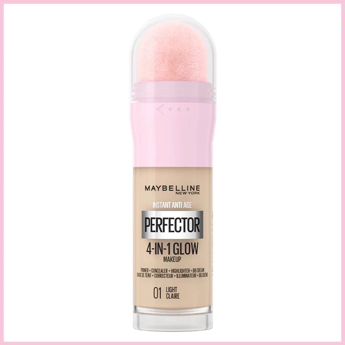 Maybelline Instant Perfector Glow 4-in-1 Foundation 01 Licht