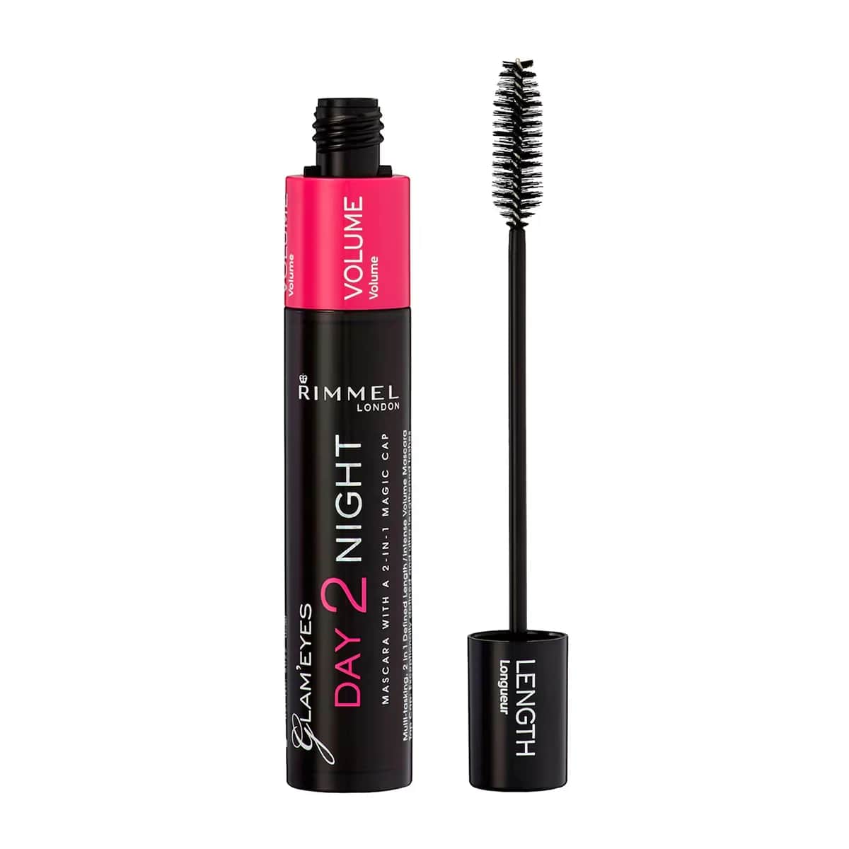 Rimmel London ماسكارا غلاميز داي تو نايت بلاك من ريميل لندن