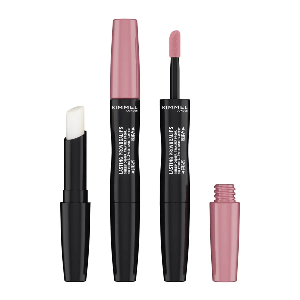 Rimmel London Provocalips 2-Phasen Flüssiglippenstift - Come Up Roses