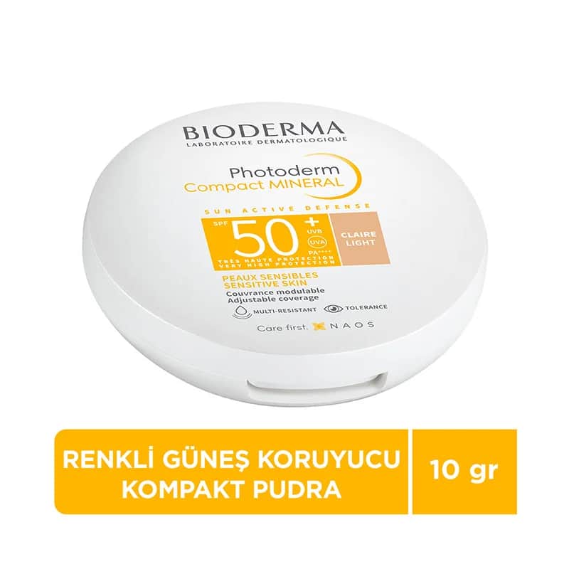 Bioderma Photoderm Compact Mineral SPF50 - Heller Farbton 10g