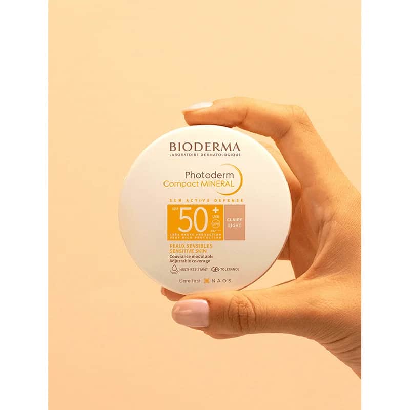Bioderma Photoderm Compact Mineral SPF50 - Heller Farbton 10g