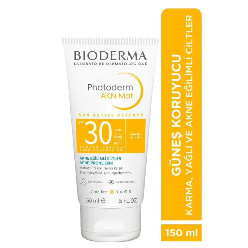 Биодерма Фотодерм Акн Мат SPF30+ Крем для загара 150 мл