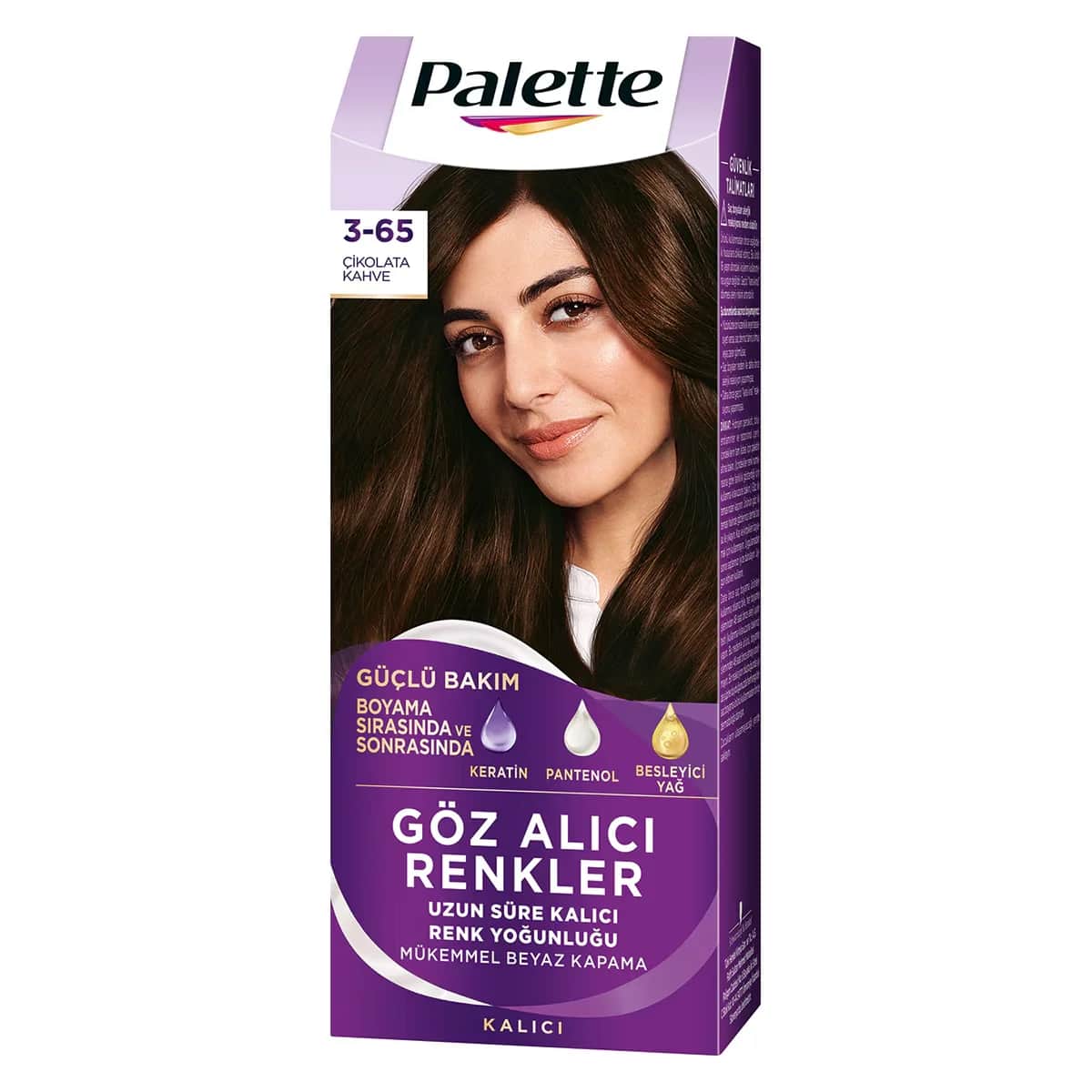 Краска для волос Palette 3-65 шоколадный коричневый
