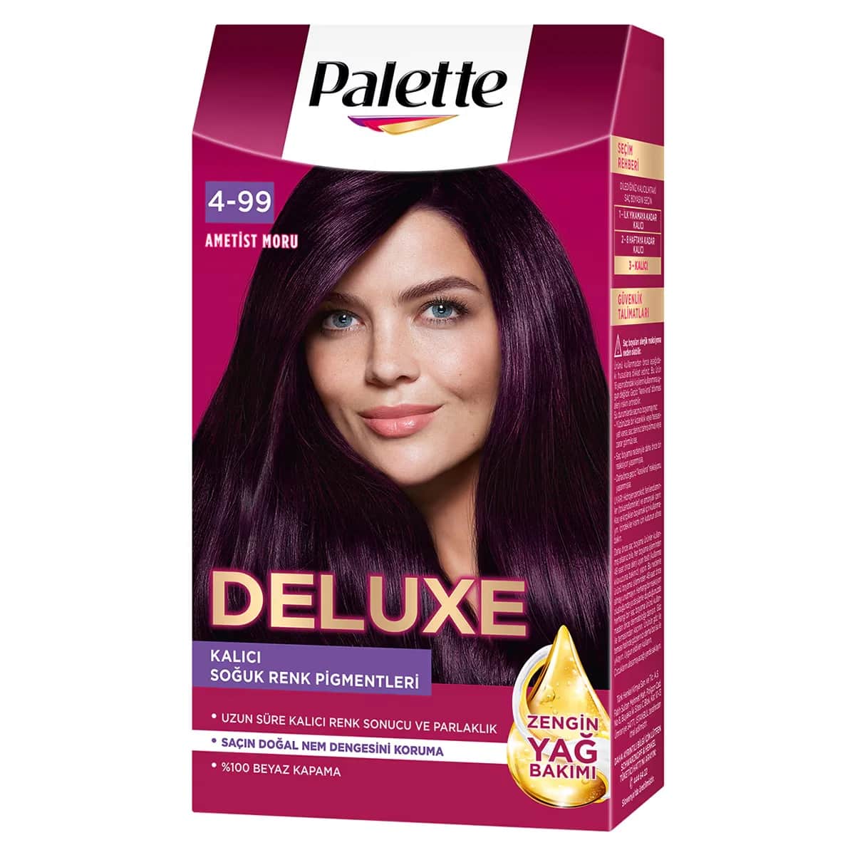 Краска для волос Palette Deluxe Баклажановый фиолетовый № 4-99 50 мл
