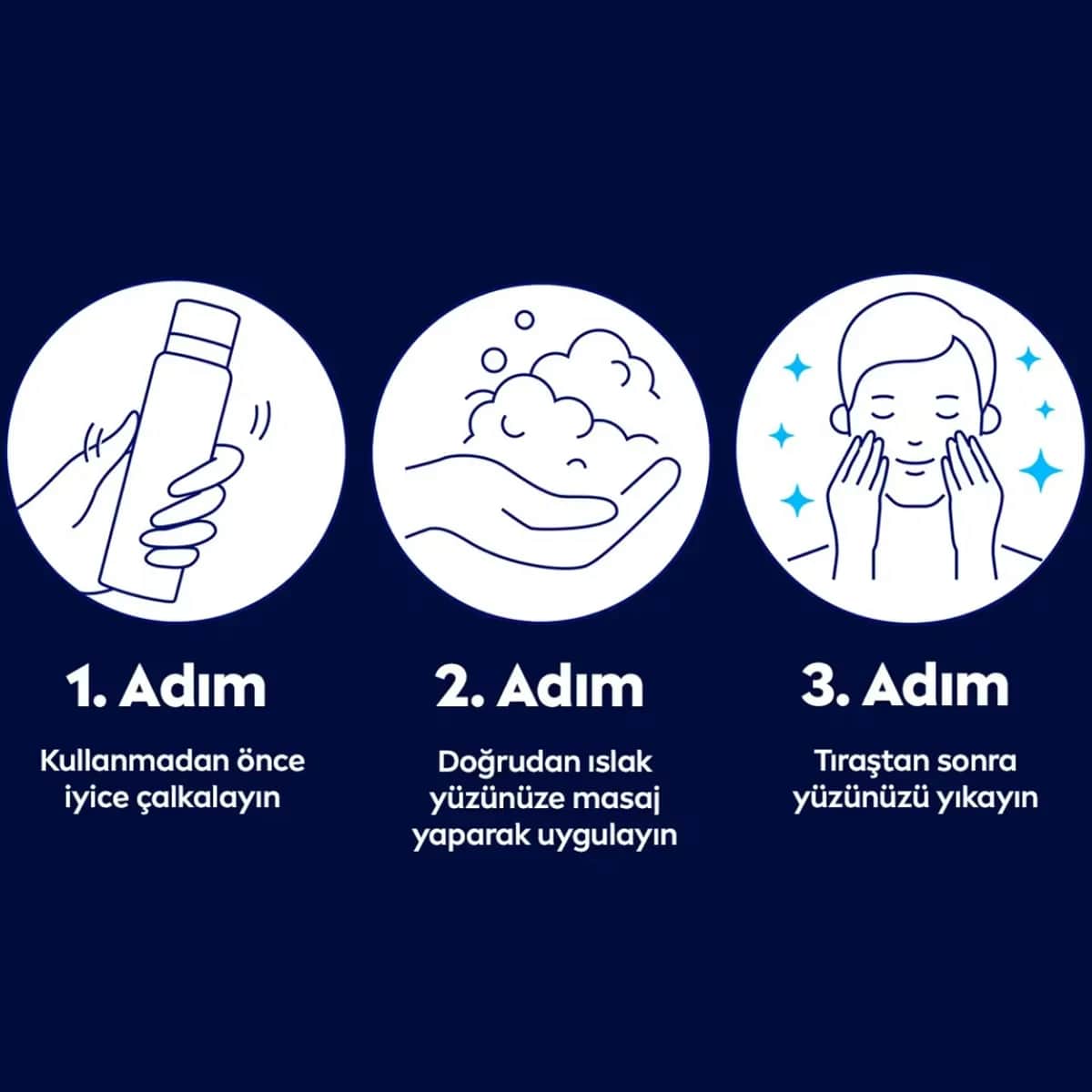 NIVEA رغوة حلاقة نيفيا مين ديب دايمنشن سموث 200 مل