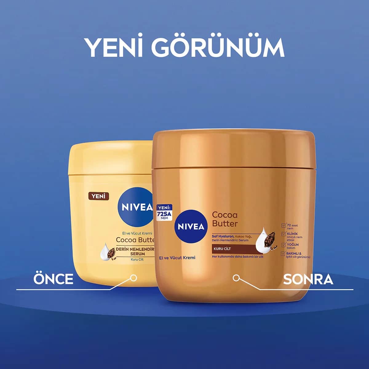 Крем для рук и тела Nivea с какао-маслом 400 мл