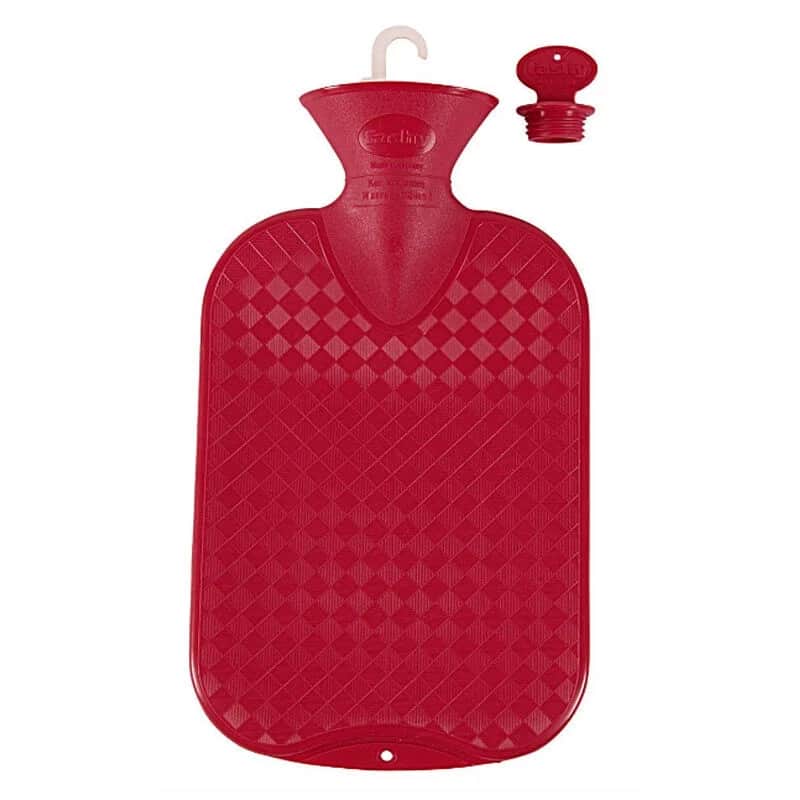 Fashy Termofor Hot Water Bag Without Duct - Red 2 l